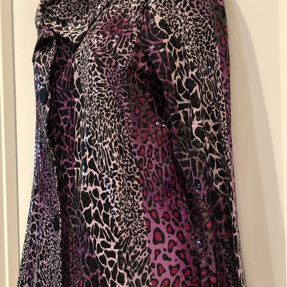 NWT Simonton Says Purple Leopard Jacket Size Small - Picture 5 of 8